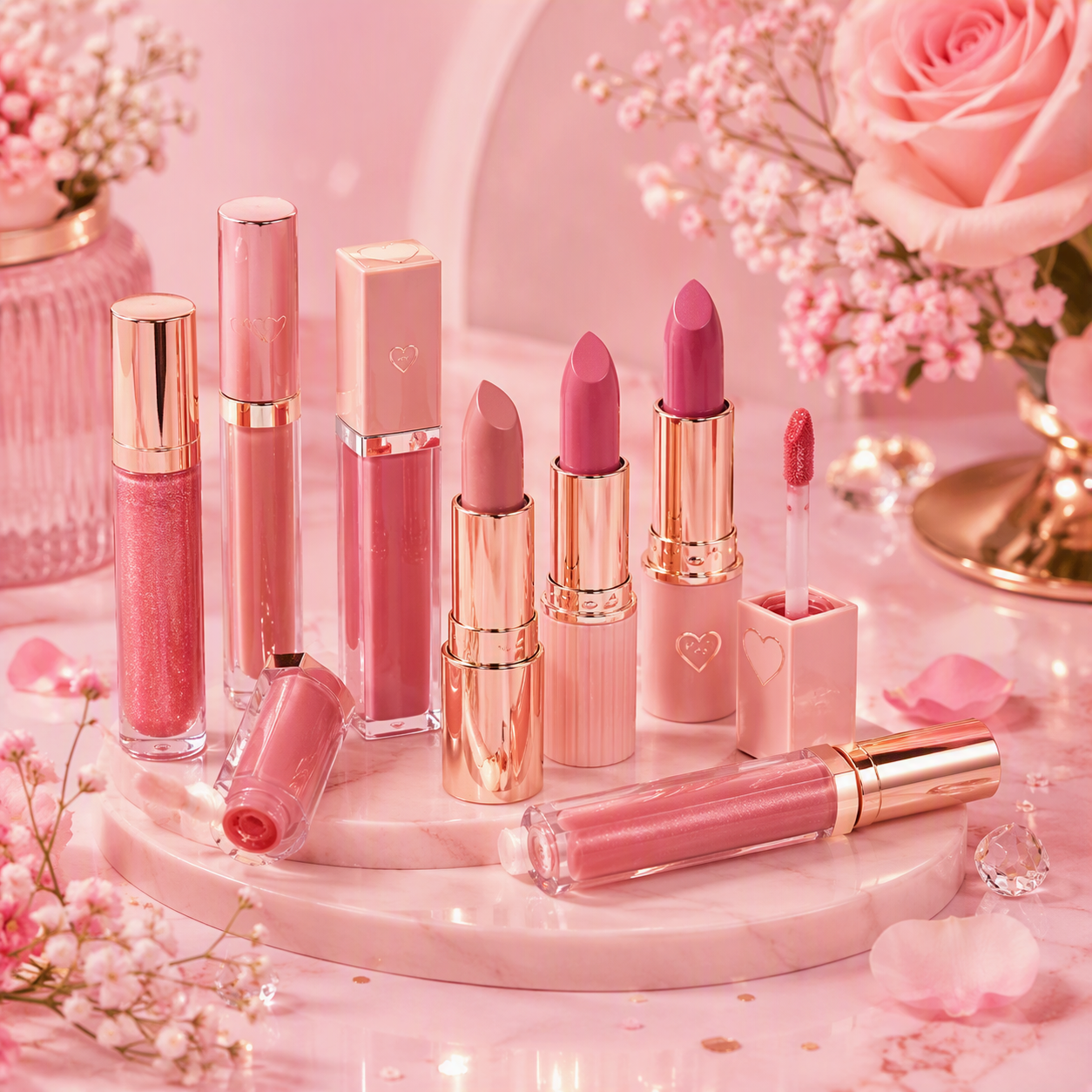 Categoría de maquillaje labios