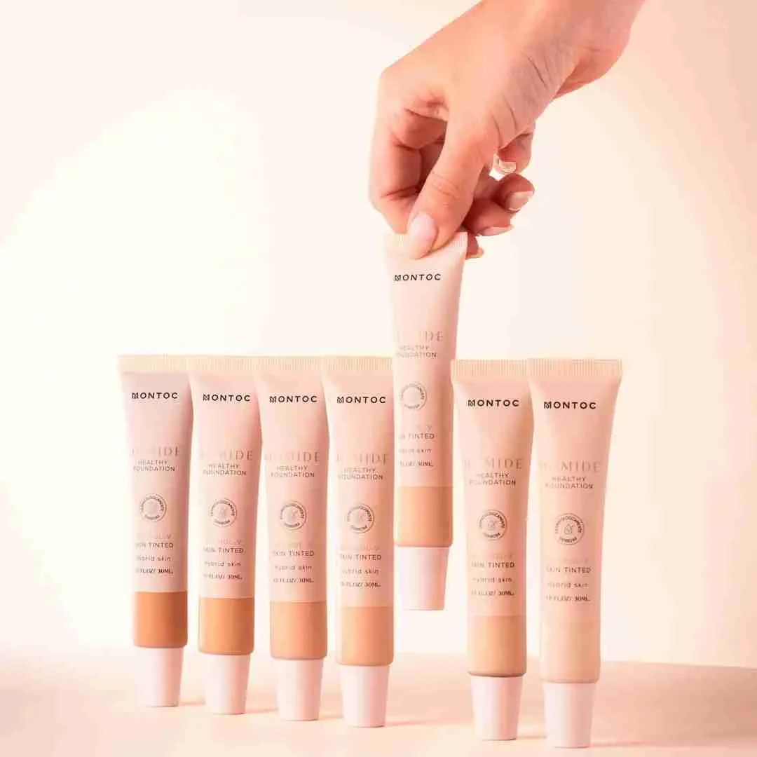 Producto de maquillaje Base Humide Healthy Foundation